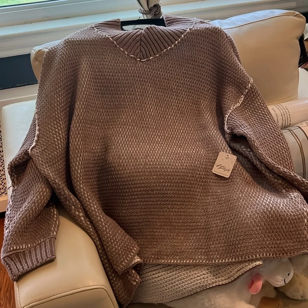 Free People Brown Sweater - Picture 3 of 10